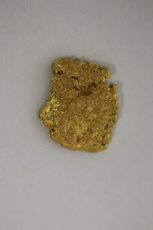 Natural western australian gold nugget - 0. 58g