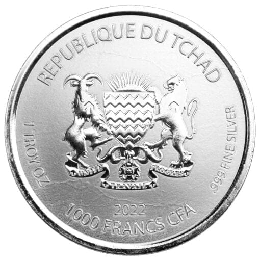 2023 kek silver bullion coin - obverse - 3