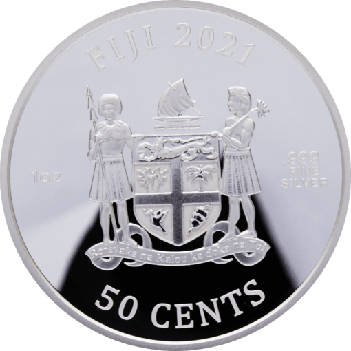 2021 street fighter ii 30th anniversary - m bison 1oz .999 silver coloured bullion coin