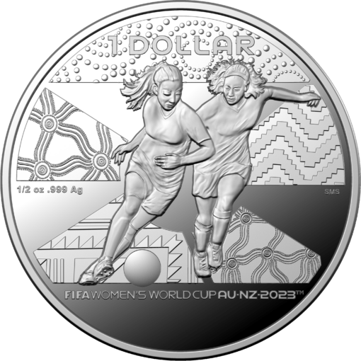 2023 fifa womens world cup 1/2oz silver proof coin