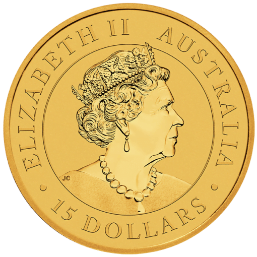 2020 australian kangaroo 1/10oz .9999 gold bullion coin