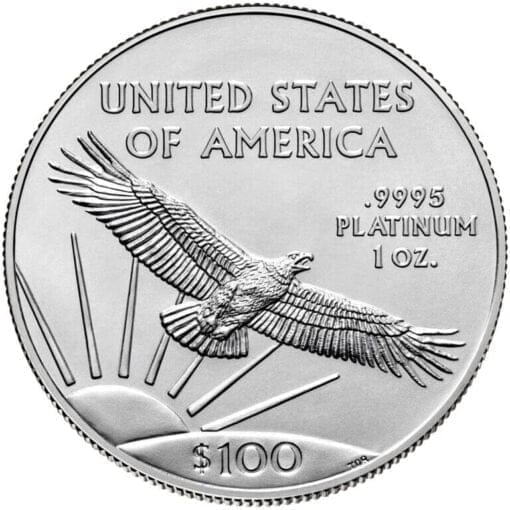 2022 american platinum eagle 1oz .9995 platinum bullion coin