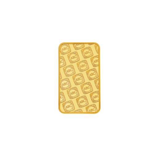 abc bullion 20g .9999 gold minted bullion bar in card