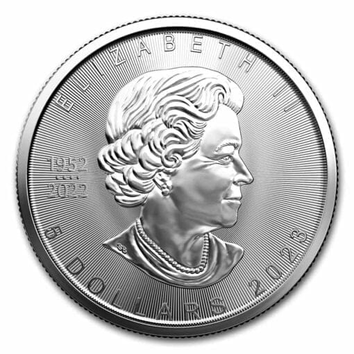 2023 maple leaf 1oz .9999 silver bullion coin