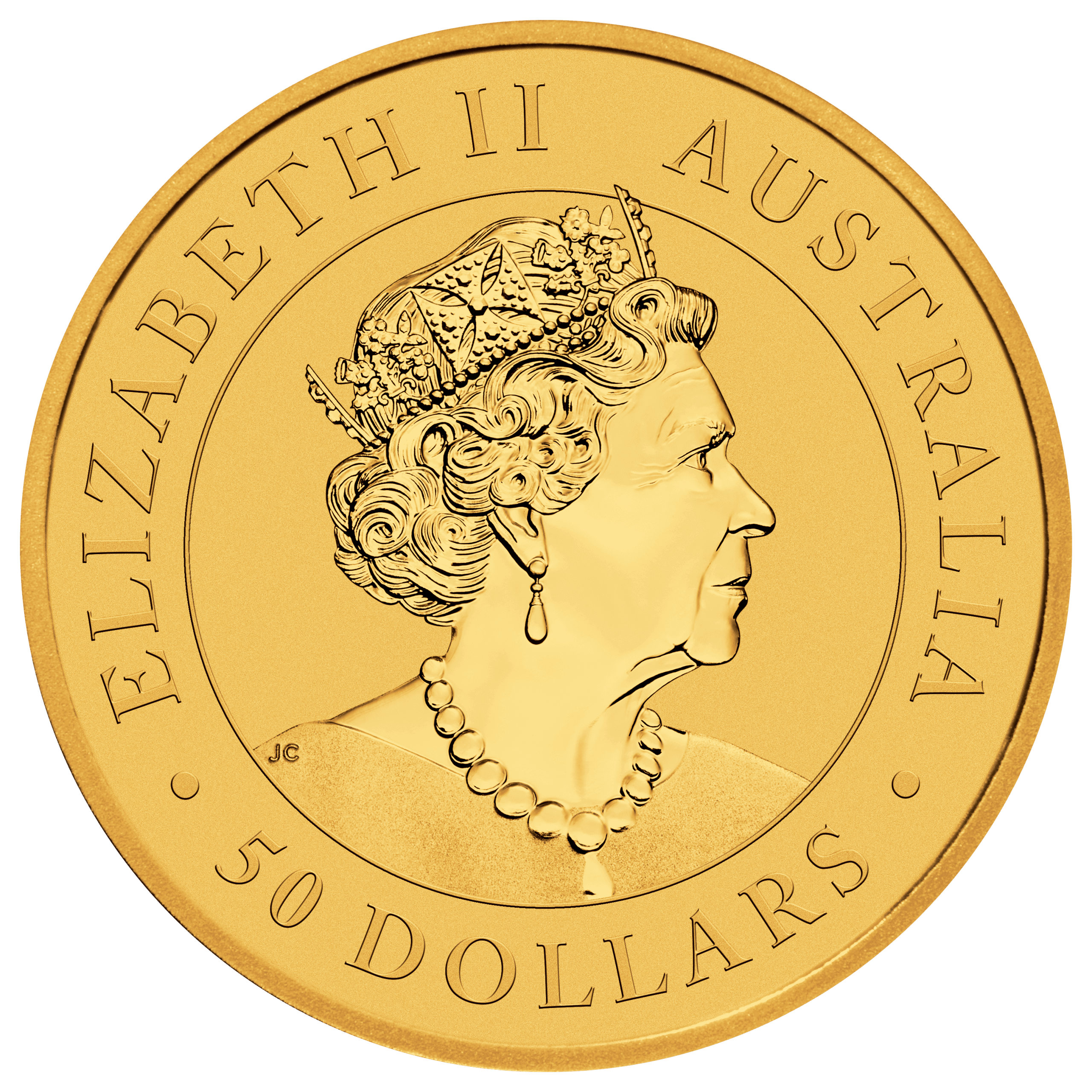 2019 Australian Kangaroo 1/2oz Gold Coin - Image 3
