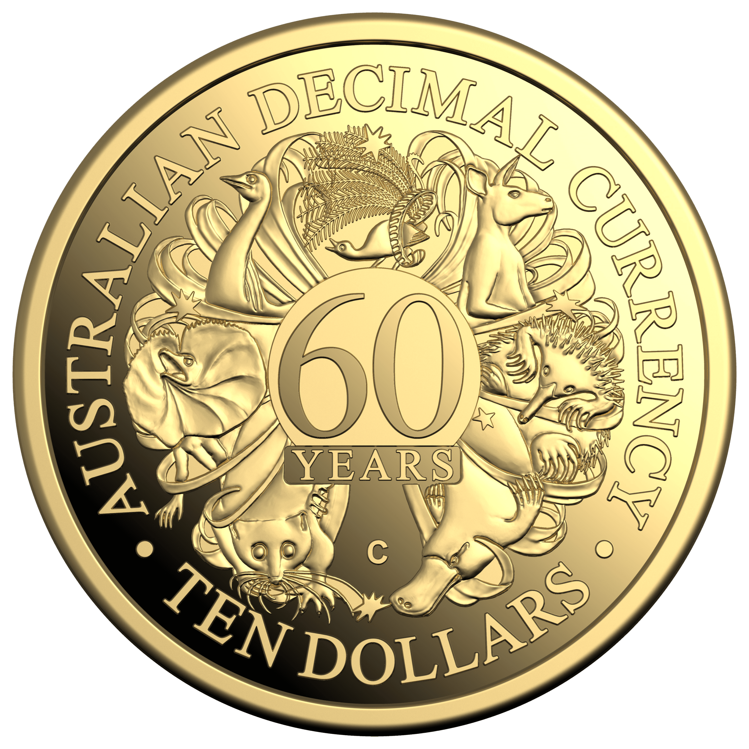 2026 60th Anniversary of Decimal Currency 1/10oz Gold Proof Coin