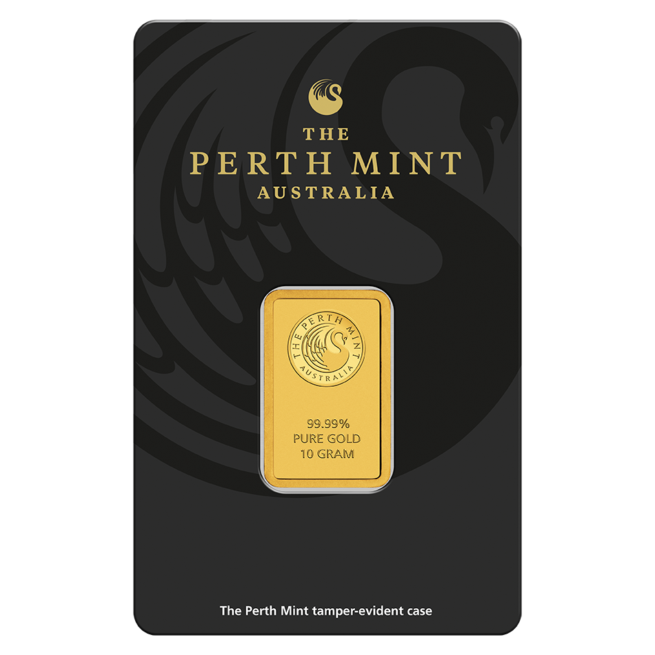 Perth Mint 10g Gold Minted Bar