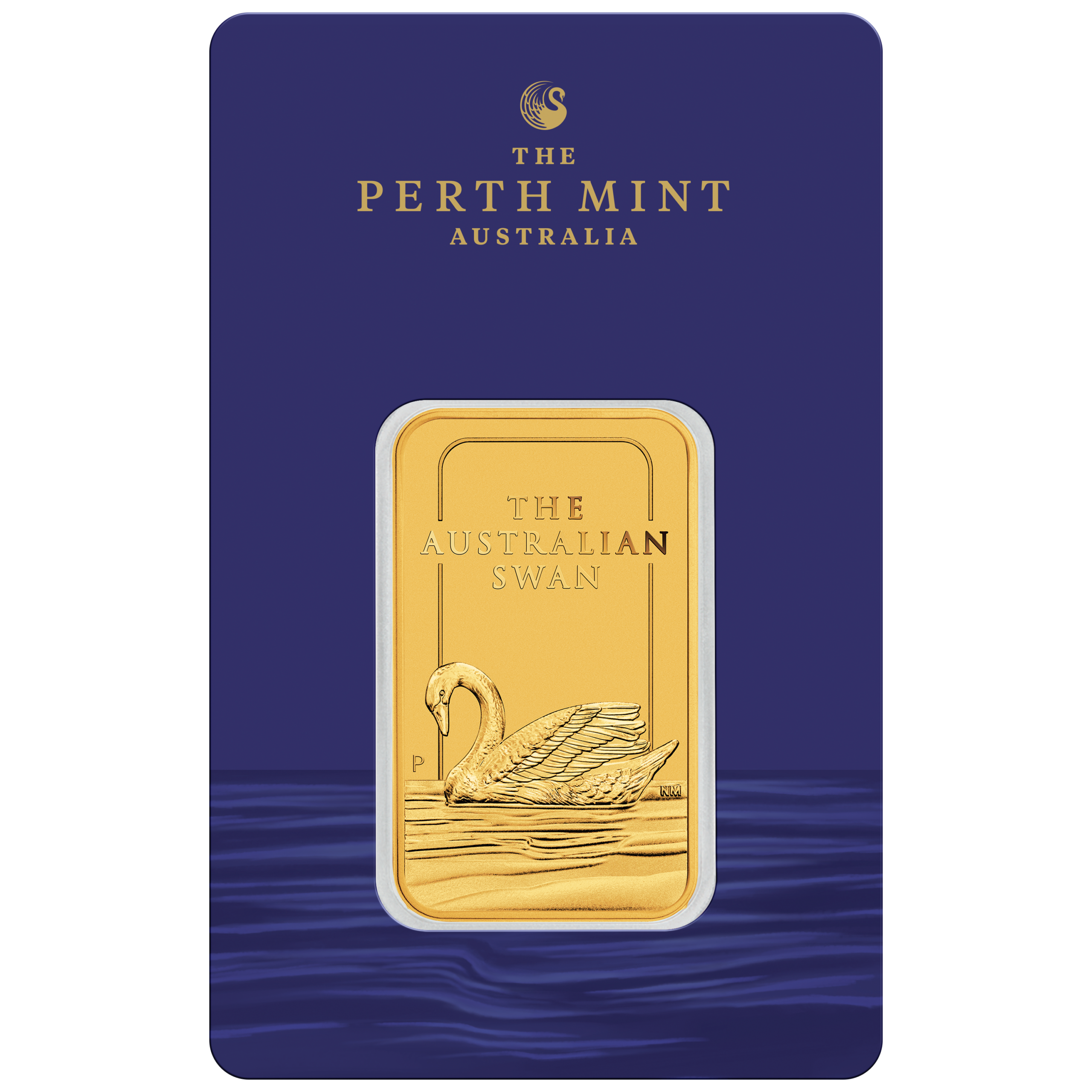 Perth Mint Australian Swan gold bullion bar