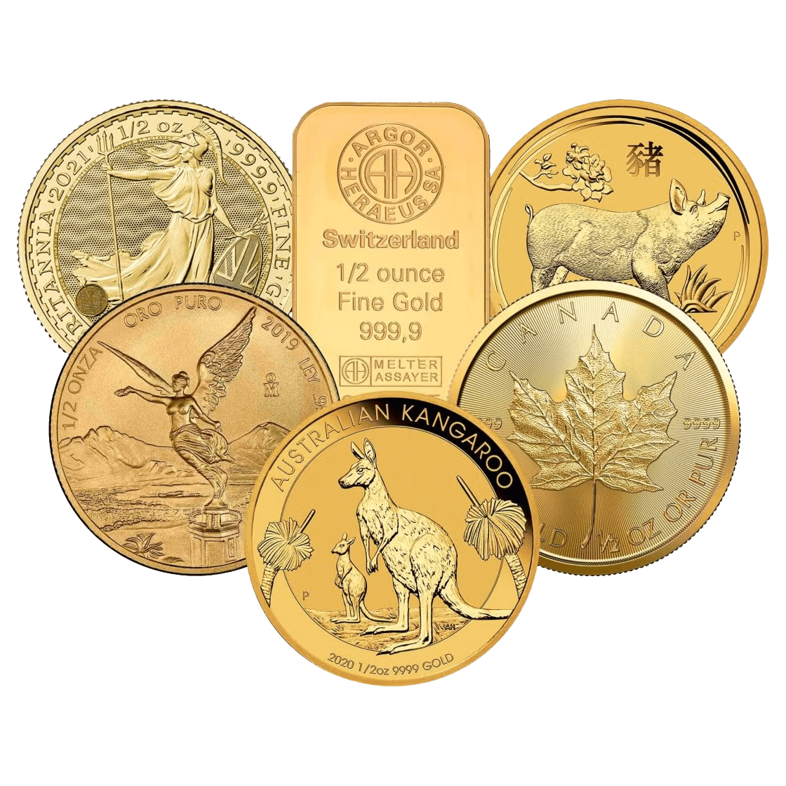 1/2oz Gold Bullion Secondary Market