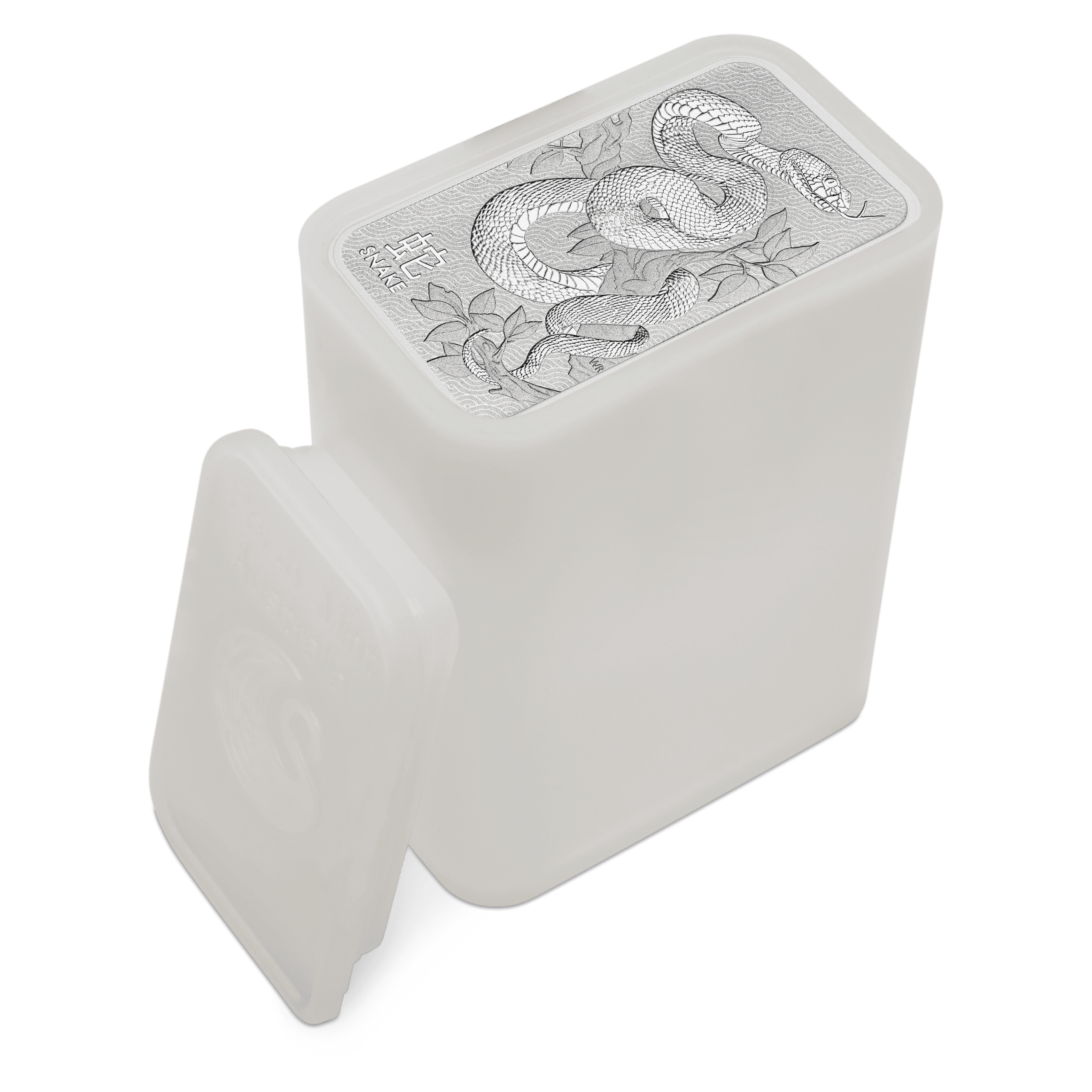 Lunar Snake 1oz Silver Minted Bar - Image 4