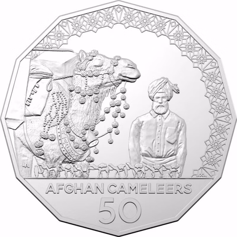 10281-2020-50c-afghan-cameleers-pioneers-of-inland-transport-uncirculated-coin-2020-50c-afghan-cameleers-pioneers-of-inland-transport-uncirculated-coin