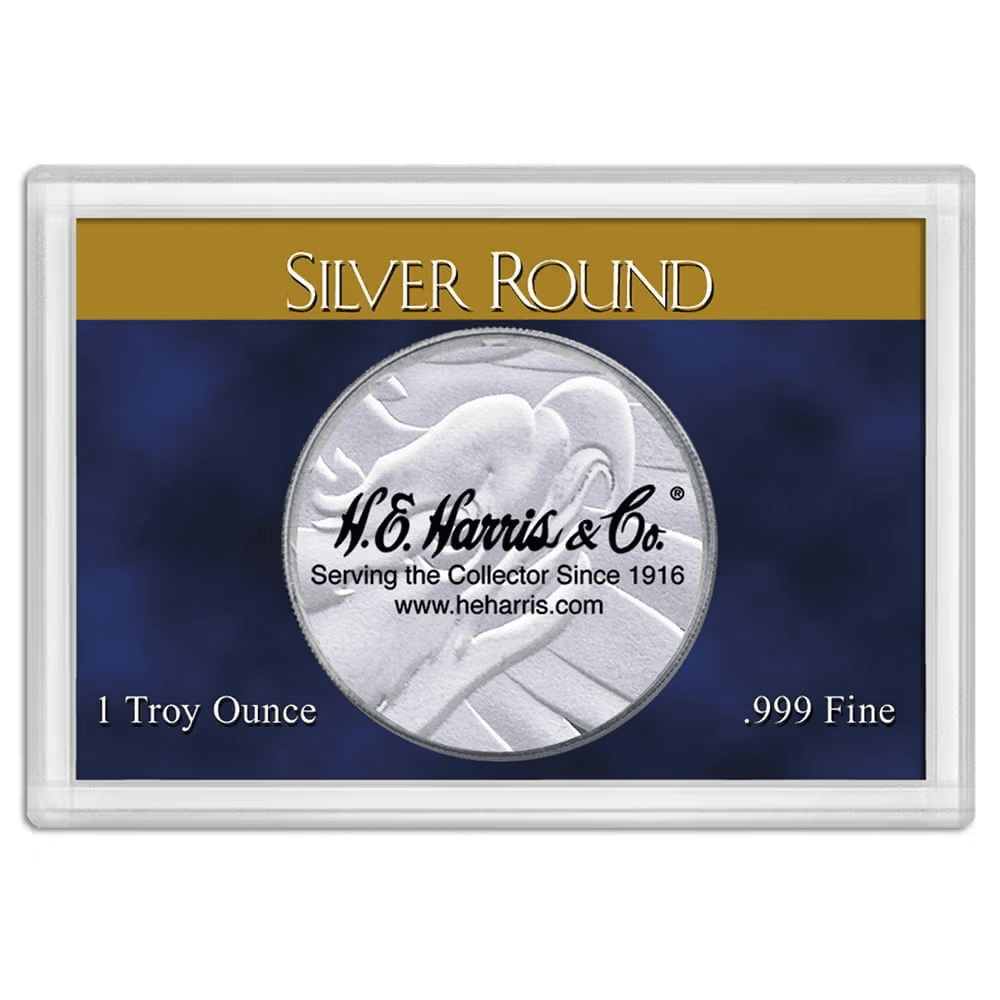Frosty Case 2X3 Silver Round