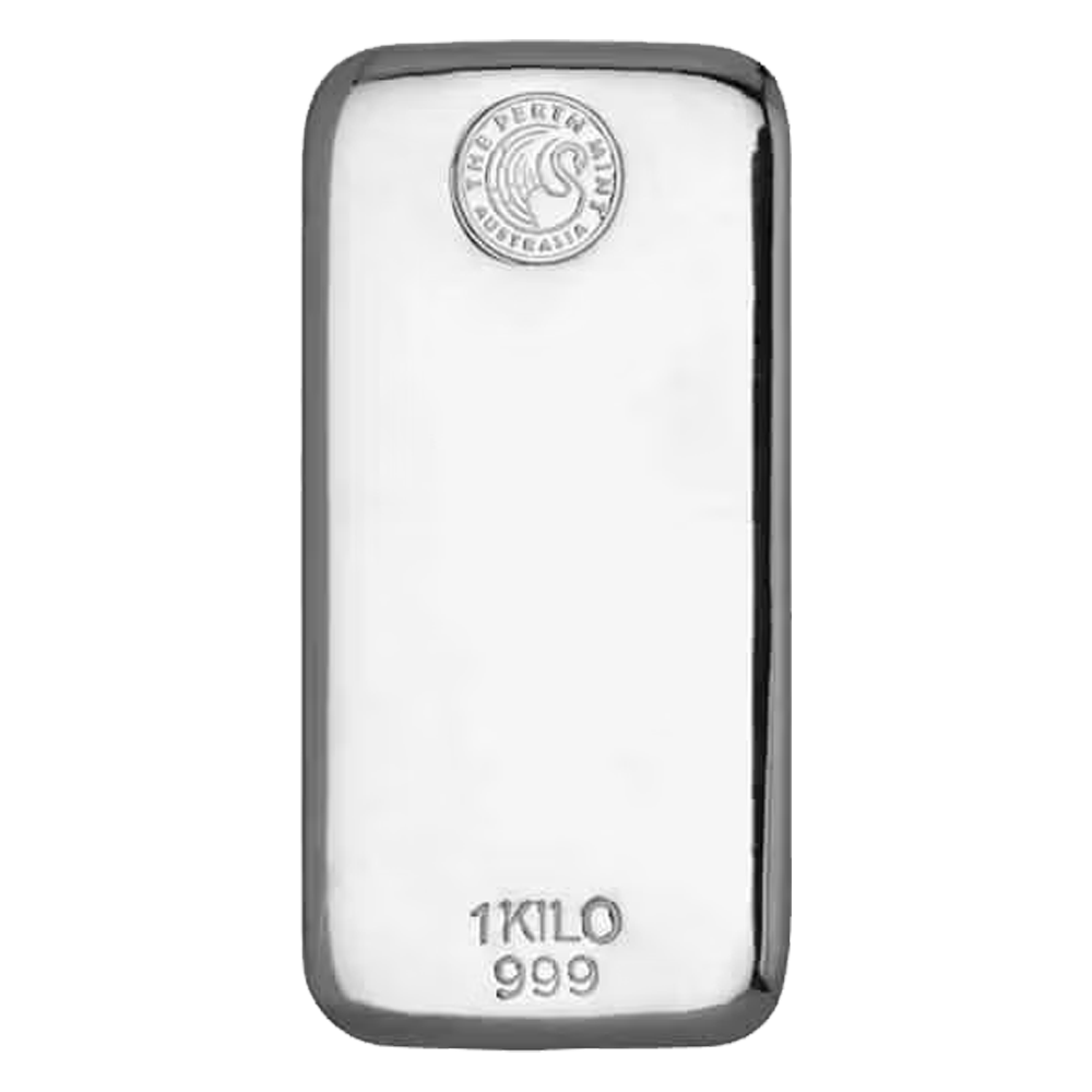 Perth Mint 1kg Silver Bar