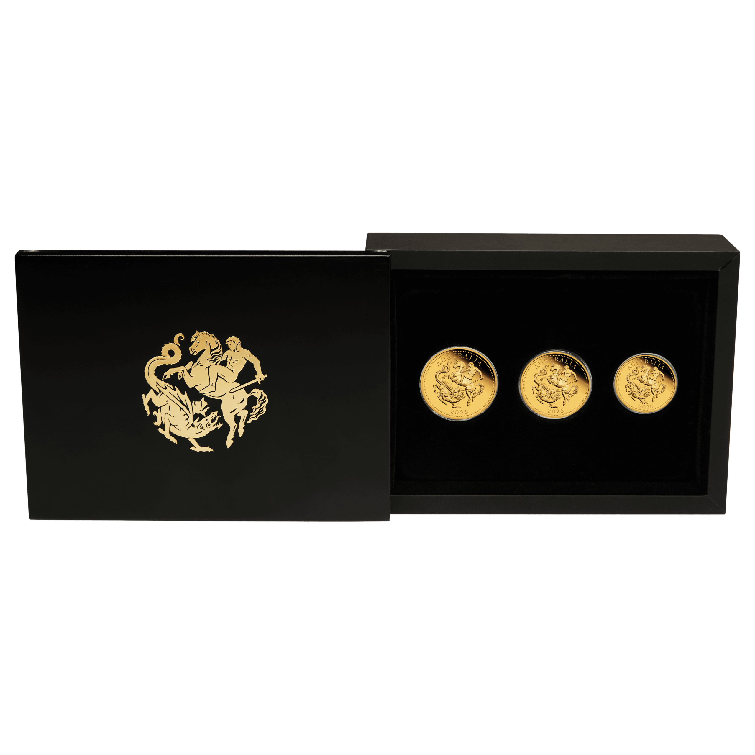 2025 Australia Sovereign Gold Proof Three Coin Set - Image 4