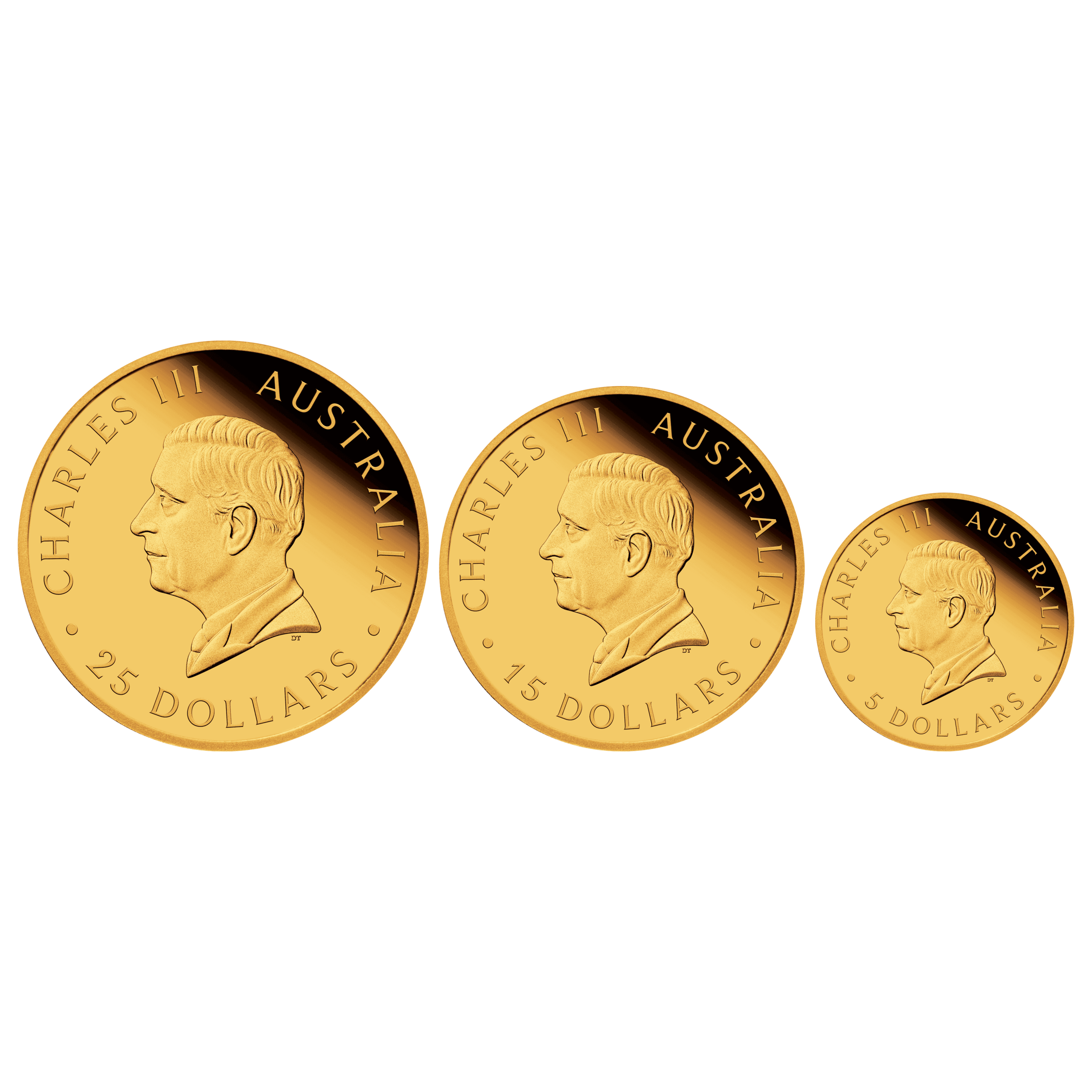 2025 Australia Sovereign Gold Proof Three Coin Set - Image 5