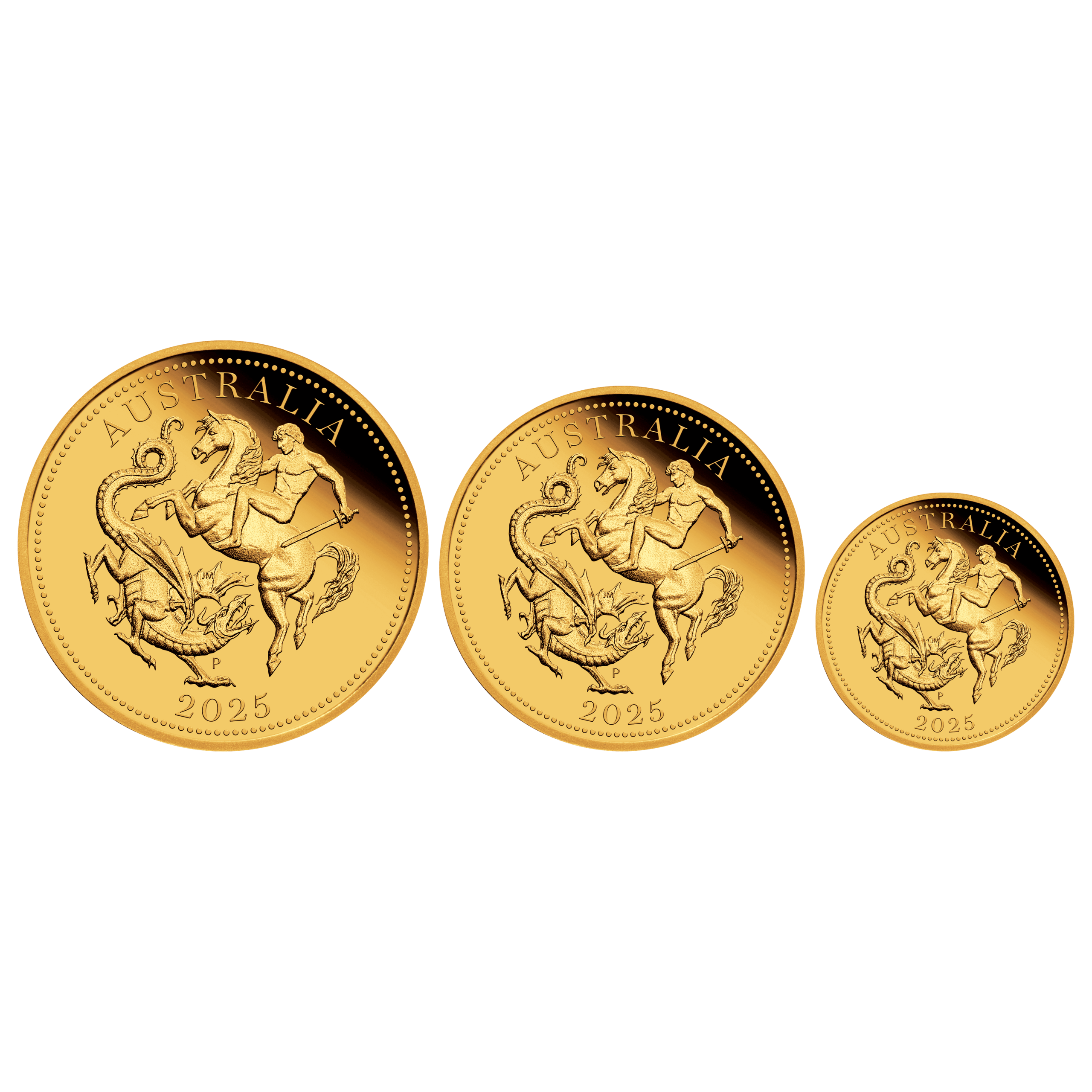 2025 Australia Sovereign Gold Proof Three Coin Set - Image 2