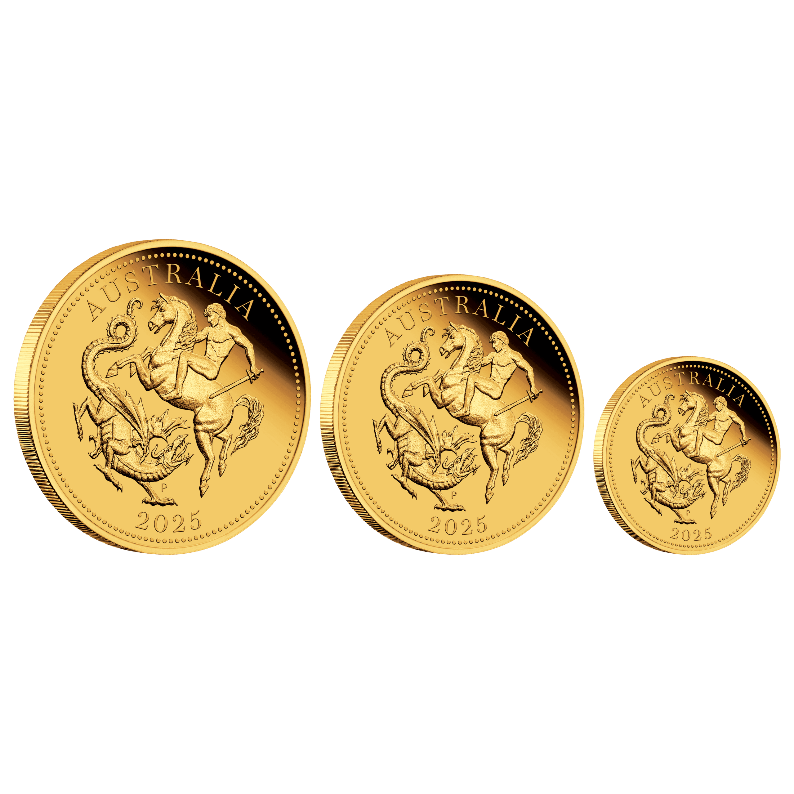 2025 Australia Sovereign Gold Proof Three Coin Set - Image 3