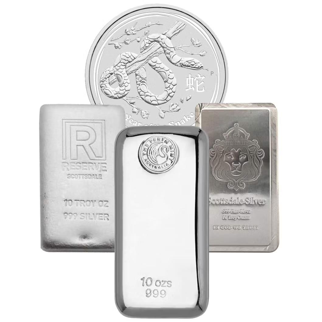 10oz Silver Bullion Secondary Market