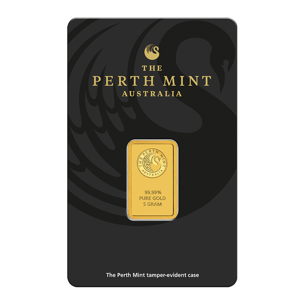 Perth Mint 5g Gold Minted Bar