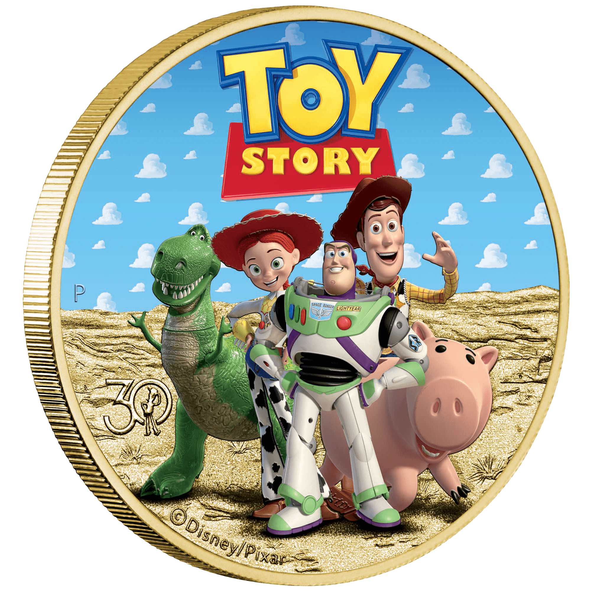 2025 30 Years of Toy Story Stamp and Coin Cover - Image 3