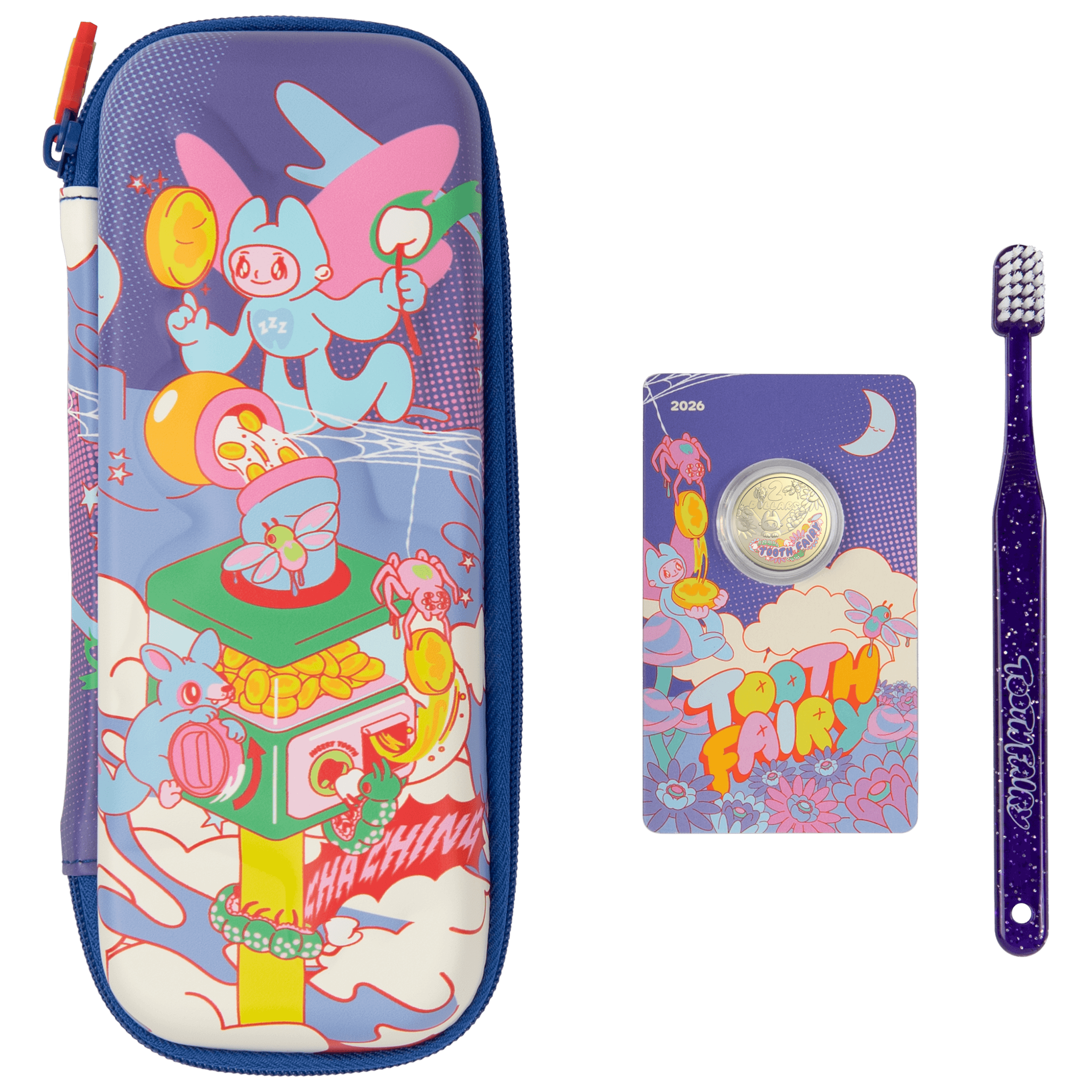 2026 $2 Tooth Fairy Kit Coloured Coin