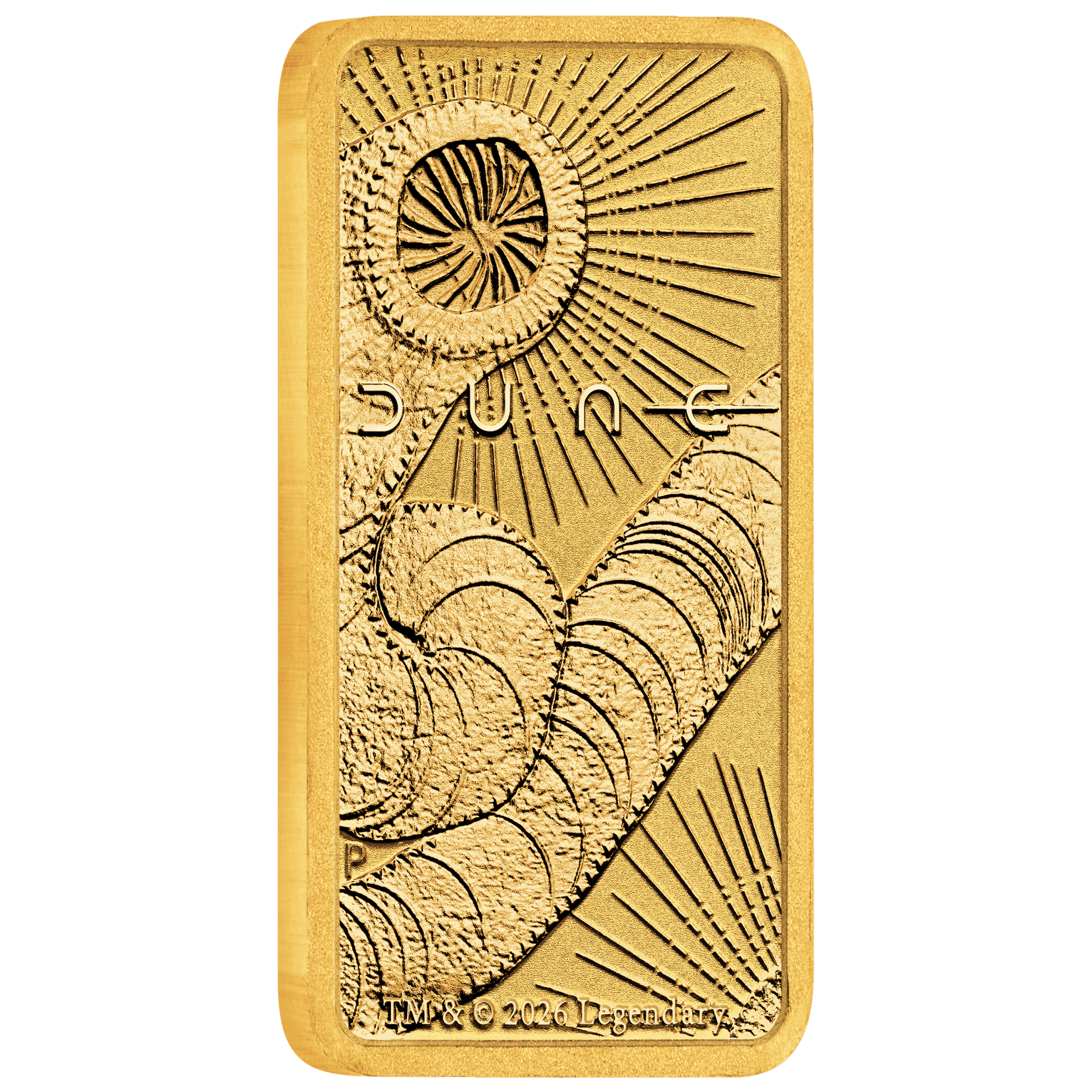 2026 Dune 1g Gold Minted Bar - Image 4