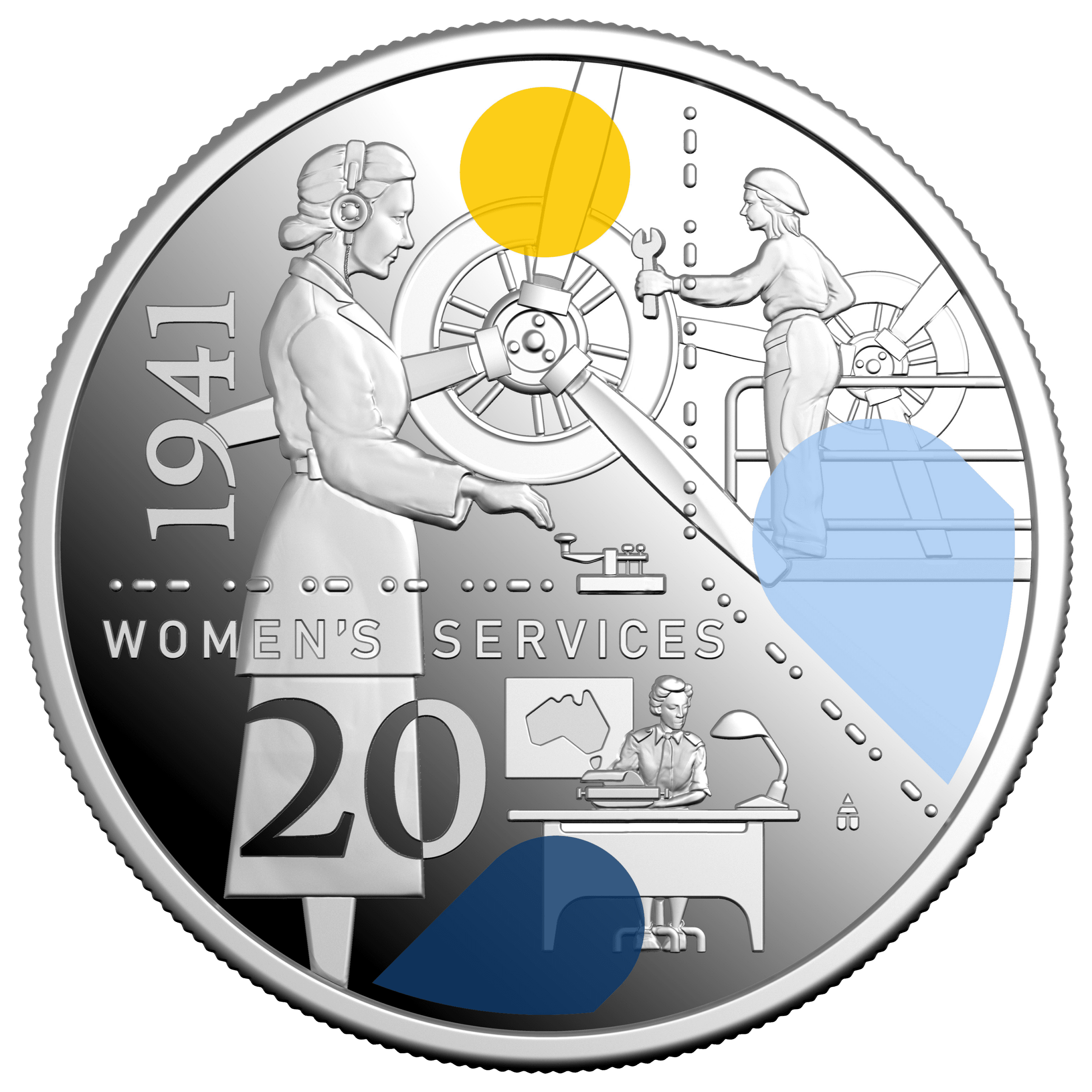1994 Australian 20 cent Women’s Services coin