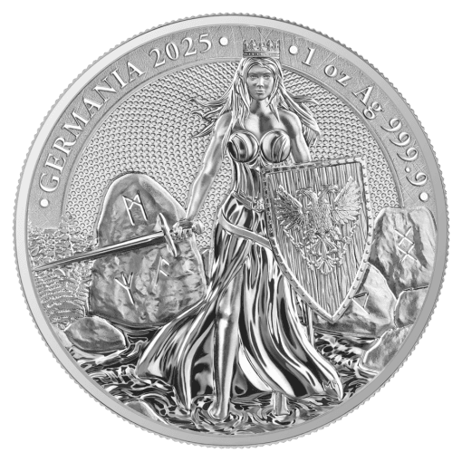 2025 germania 1oz silver coin