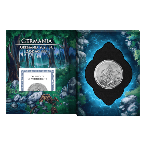 2025 germania 2oz silver coin - image 3