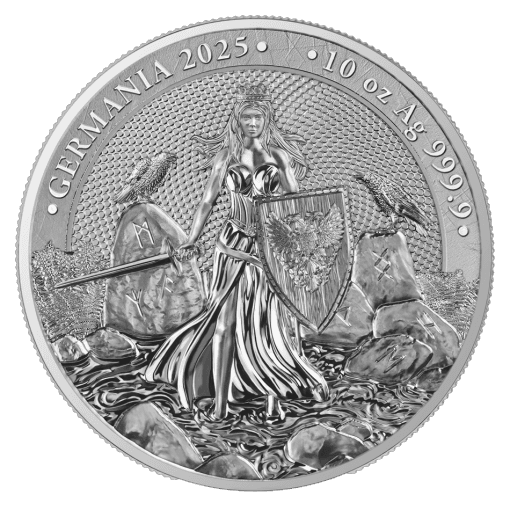 2025 germania 10oz silver coin