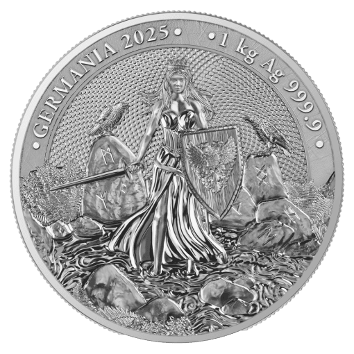 2025 germania 1kg silver coin