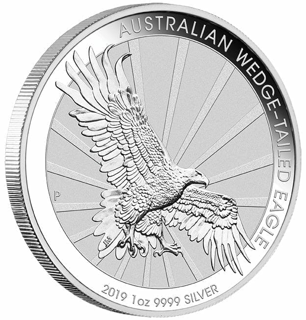 2019 Australia $10 10-oz Silver Wedge-Tailed Eagle High