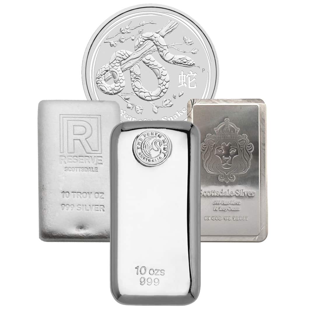 10oz Silver Bullion Secondary Market