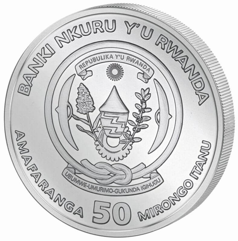 うさぎ(✱°⌂°✱) 2023 Rwanda Lunar Ounce - Year of the Rabbit 1oz Silver Coin