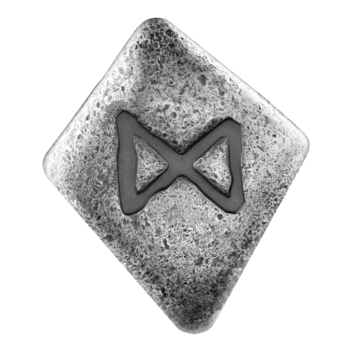 Gmdagazrs1o dagaz-rune-1oz-silver-cast-bar 08-31-23-03-39-17