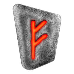 Gmfehurs1o fehu-rune-1oz-silver-cast-bar 08-31-23-03-30-25