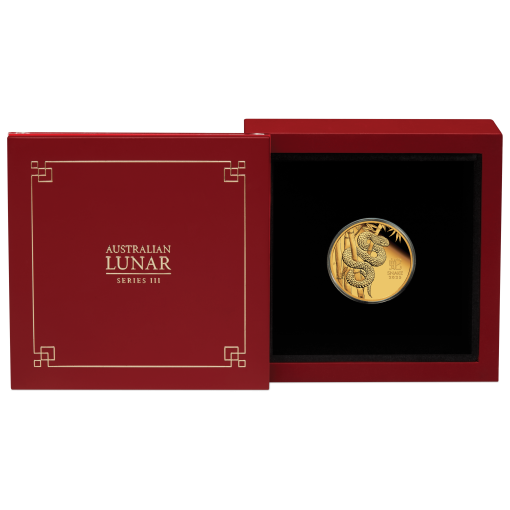 3s2515faaa 2025-year-of-the-snake-14oz-gold-proof-coin 09-08-24-