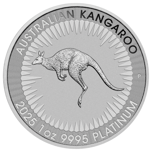 2025 australian kangaroo 1oz platinum coin