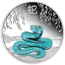 3S2516DDAA 2025-year-of-the-snake-1oz-coloured-silver-proof-coin