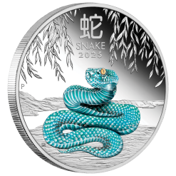 3s2516ddaa 2025-year-of-the-snake-1oz-coloured-silver-proof-coin