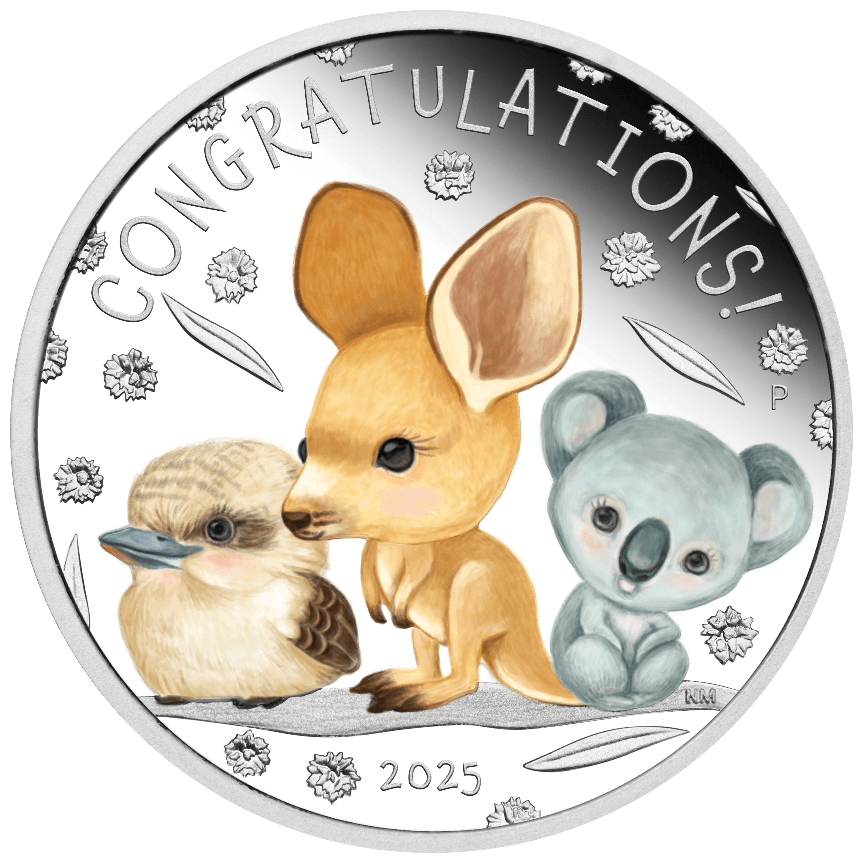 2025 Newborn Baby 1/2oz Silver Proof Coin