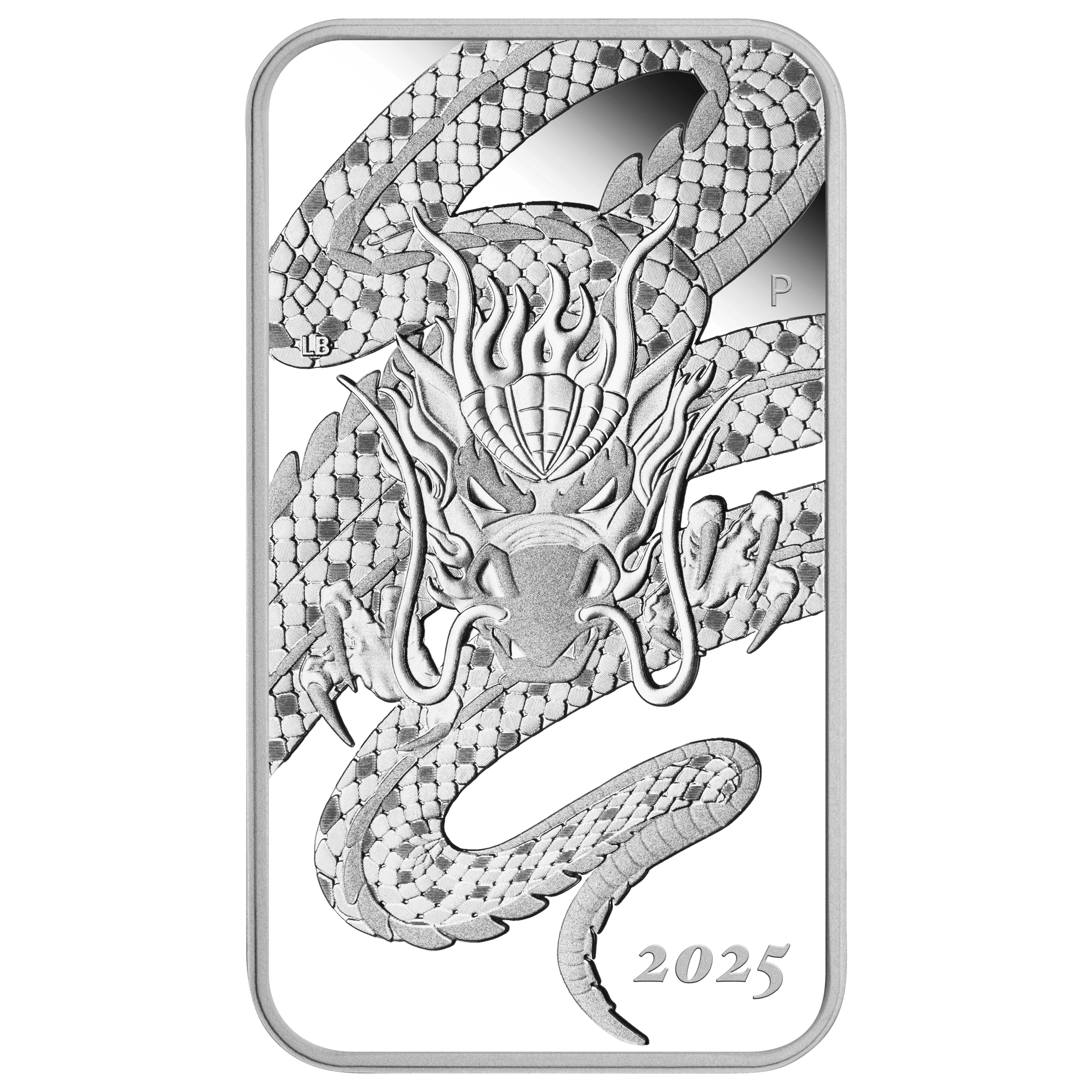 2025 Dragon 1oz Rectangular Silver Proof Coin