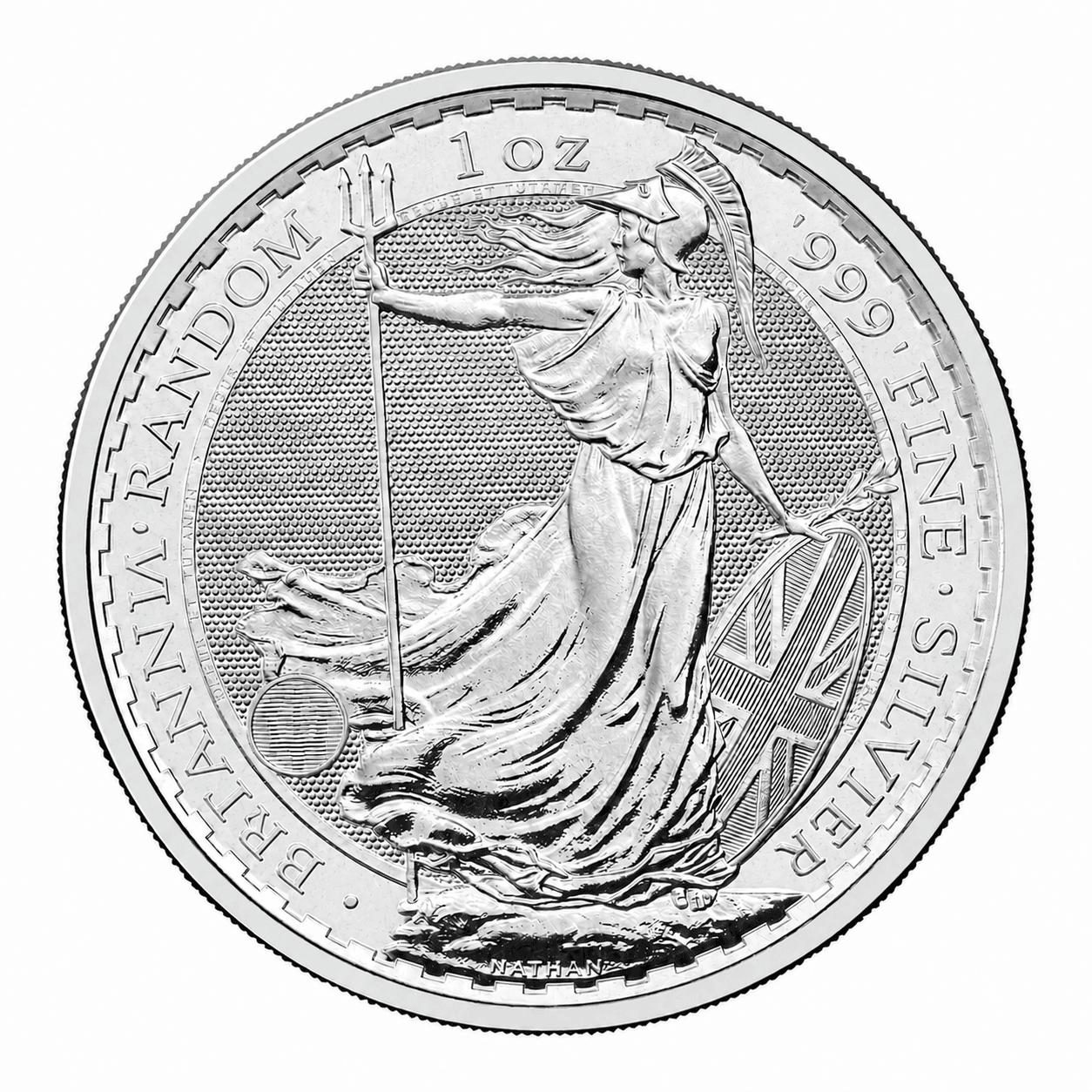 British Britannia 1oz silver coin design