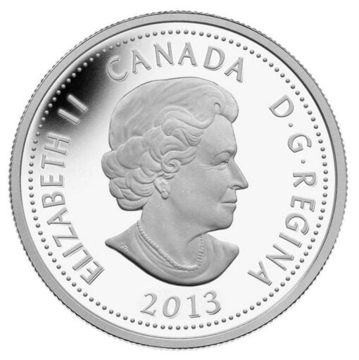 2013 Fine Silver Coin de Salaberry