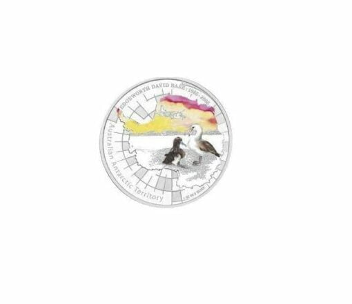 1986 - 2006 Australian Antarctic Territory - Edgeworth David - 1oz .999 Silver Proof Coin - Perth Mint 1
