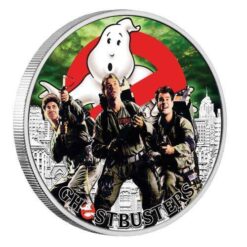 2017 Ghostbusters Crew 1oz Silver Coin - The Perth Mint 999 & 9999