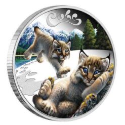 2016 The Cubs - Lynx Cubs 1/2oz Silver Proof Coin - The Perth Mint 999 & 9999