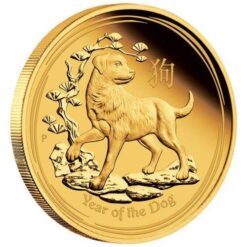 2018 Year of the Dog - 1oz - Gold Coin - The Perth Mint 9999