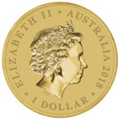 2018 australian citizenship $1 coin - aluminium bronze - the perth mint