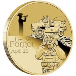 2016 ANZAC - Royal Australian Armoured Corps $1 Coin - Aluminium Bronze - The Perth Mint